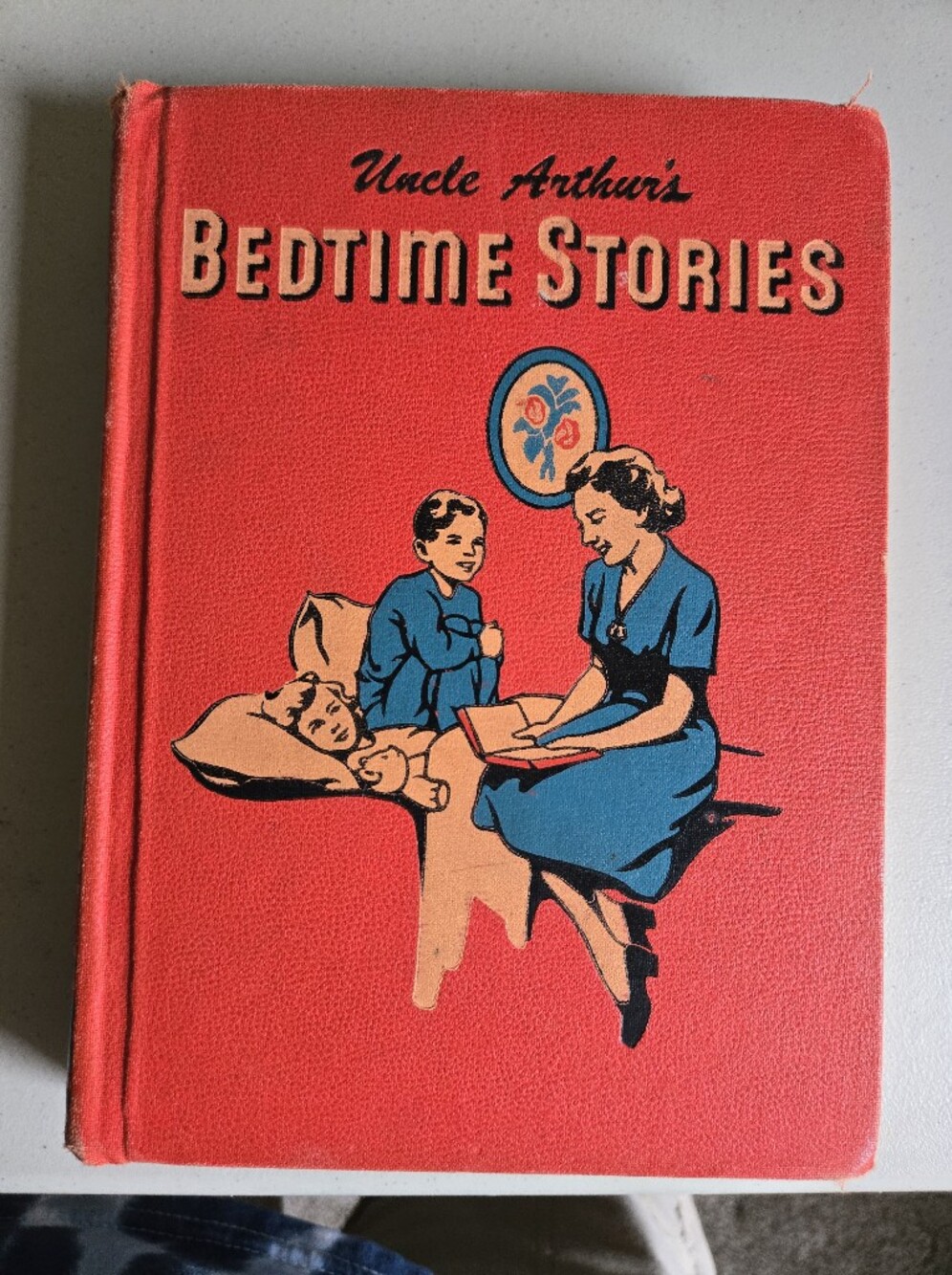 1951 Uncle Arthur's Hardcover Bedtime Stories children's book volume 5